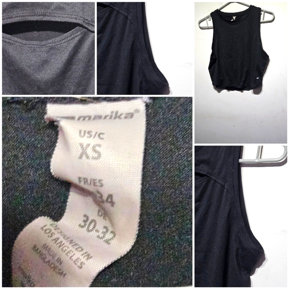 Merrica XS cropped tank